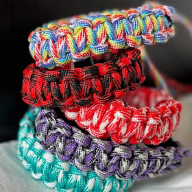 Emergency Friendship Paracord Bracelets item