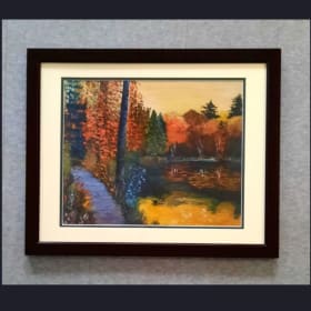 SOLD Follow the Path to the Sugar Bush - Framed Print item