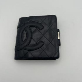 #131 Vintage Chanel Cambon Line Compact Wallet item