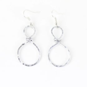 Small Infinity Loop Earrings item