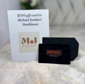 Michael Jordan Steakhouse- $200 gift card item