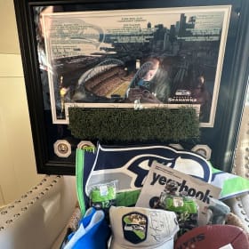 Seahawks Tickets for 2, $70 to The Game, Lofa-signed gear! item