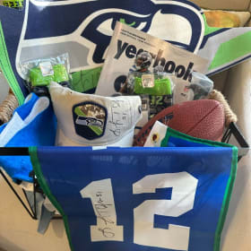 Seahawks Tickets for 2, $70 to The Game, Lofa-signed gear! item