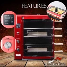 Brazilian Flame Rotisserie Gas Grill item