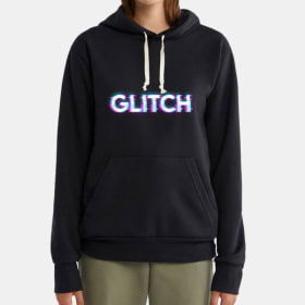 Chandail à capuche GLITCH item