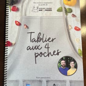 Livre de recettes Tablier aux 4 Poches item