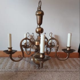 Brass Chandelier item