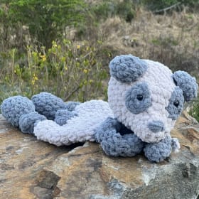 Crocheted Puppy item