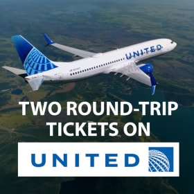 Two Round-Trip Tickets on United Airlines item