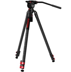 IFOOTAGE Tripod with Fluid Head, Professional Carbon Travel item