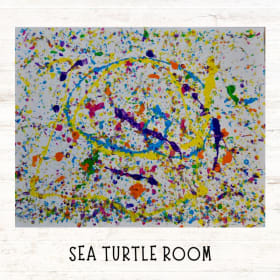 Classroom Artwork: Sea Turtle (Ms. Ebony) Classroom item