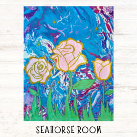 Classroom Artwork: Seahorse (Ms. Bao) Classroom item