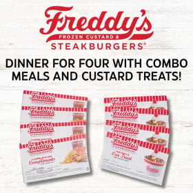 Freddy's Frozen Custard & Steakburgers - Dinner for 4 item