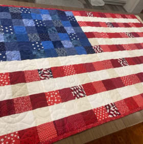 Americana Flag Quilt item