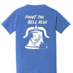 Item #3: ADULT COLOR DAY POCKET TEE- BLUE item