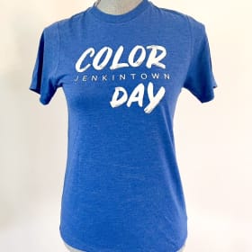 Item #5: Adult Color Day Tee- BLUE item