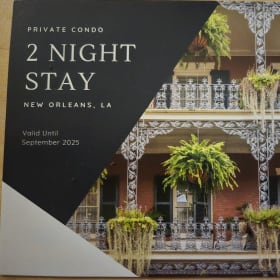 2 Night Stay in a Private Condo in New Orleans item