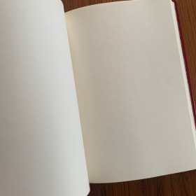 Livre fait main par la relieure Nicole Chalifoux item