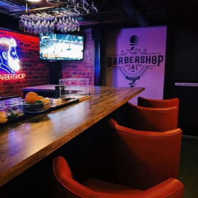 2.The Barbershop Speakeasy Rental + $100 towards tab + Gin item