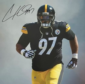 Signed Poster – Cam Heyward (Pittsburgh Steelers) item