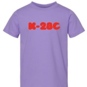 NEW ARRIVAL Youth Purple K280 Tee item