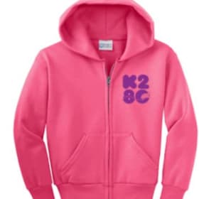 NEW ARRIVAL Adult Pink Zip Hoodie item