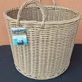 Wicker Basket Large with Handles item