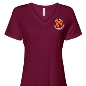 Bella + Canvas Women’s Relaxed Jersey Short Sleeve V-Neck T- item