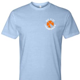 Next Level CVC Crew M Heather Columbia Blue item