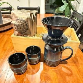 Handcrafted Sips – Pottery & Coffee Lovers Set item