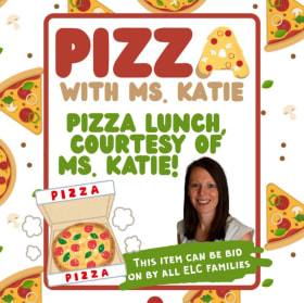 Pizza with Ms. Katie item