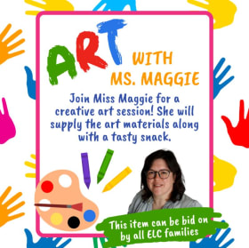 Art with Ms. Maggie item