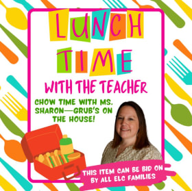 Lunch with Ms. Sharon item