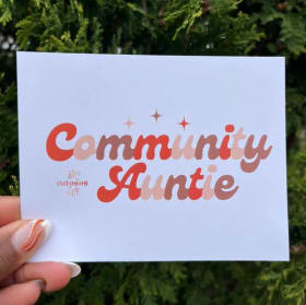 Community Auntie T-shirt™️ item