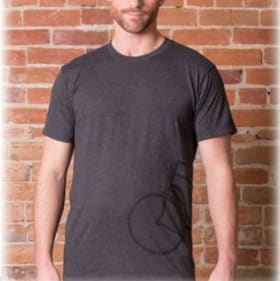 SOLD Unisex – Half Bike Print T-shirt (Small fitting) item