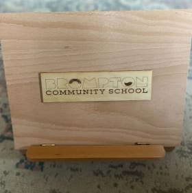 Custom BCS wooden art box item