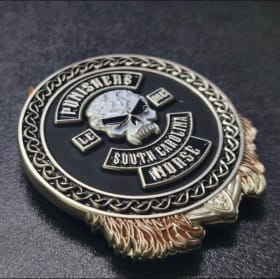 Challenge coin shipped item