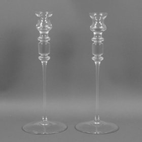 Vintage Cartier Crystal Candlesticks (value $300) item
