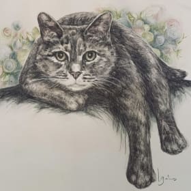 Custom Portrait by Heather Gaines item