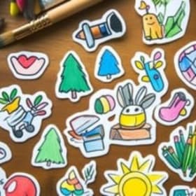 Sticker Making with Maury item