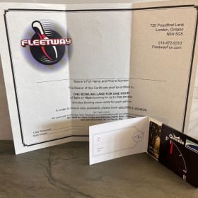 E23 - Bowling & Gas Gift Certificates item