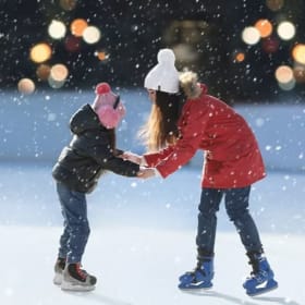 Lloyd Center Ice Rink - 4 All-Day Admissions w/ Skate Rental item