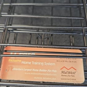 "Inclusive Home Training System dog crate sm item