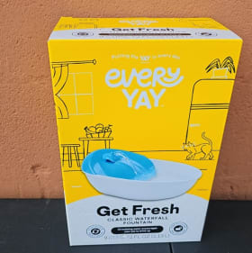 EveryYay Get Fresh Waterfall Classic Pet Fountain, 72 fl. oz item
