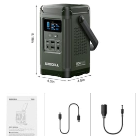 240W Portable Power Station 153.6WH Solar Generator LiFePO4 item