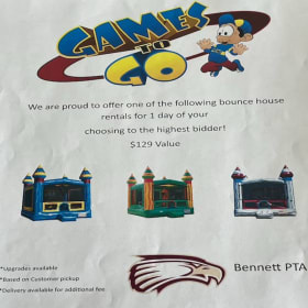Games to Go: 1 day Bouncy House Rental item