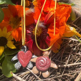 Polymer Clay Sea Turtle Pendants item