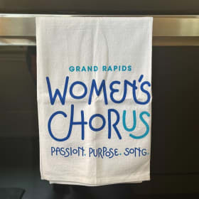 GRWC Blue Logo Tea Towel item