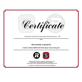 SOLD Ottawa REDBLACKS - 2 tickets item