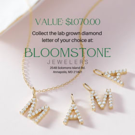 Little Ones Customized Initial Pendant item